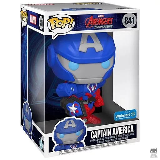 Figura Funko Pop! Capitán América (Supersized) (Capitán América (Steve Rogers))