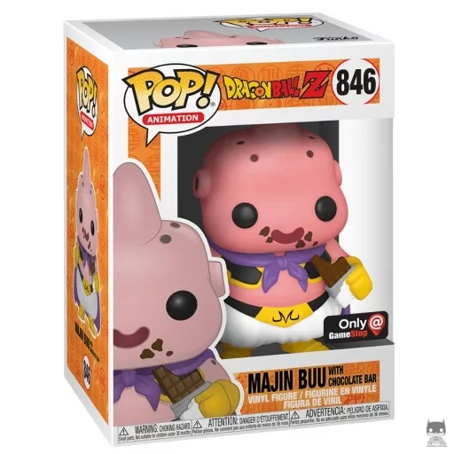 Figura Funko Pop! Majin Bu con tableta de chocolate (Bu)