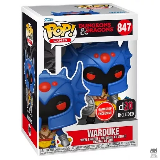 Figura Funko Pop! Warduke con D20 (Warduke)