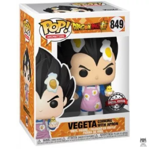 Figura Funko Pop! Vegeta cocinando con delantal (Vegeta)