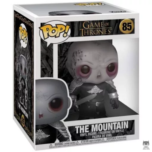 Figura Funko Pop! La Montaña (Sin máscara) (Supersized) (Juego de tronos)