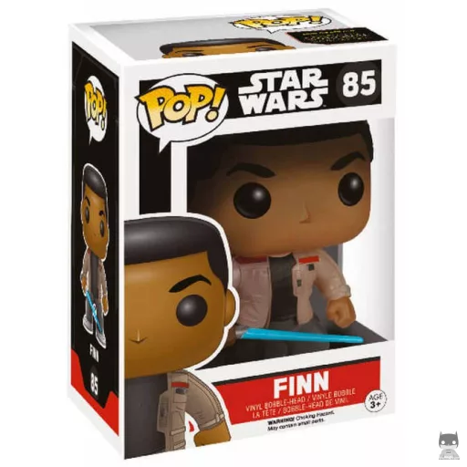 Figura Funko Pop! Finn con sable de luz (Star Wars: Episodio VII, El despertar de la Fuerza)