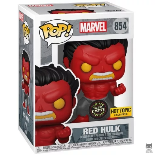 Figura Funko Pop! Hulk Rojo (Chase) (Marvel Comics)