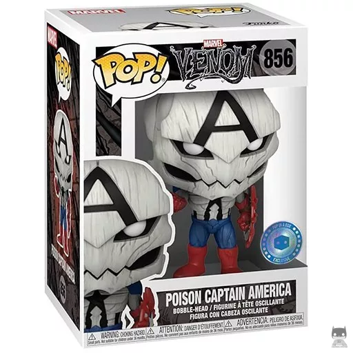 Figura Funko Pop! Capitán América Poison (Pop In A Box)