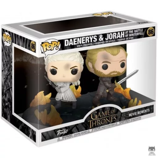 Figura Funko Pop! Daenerys & Jorah (Movie Moment)