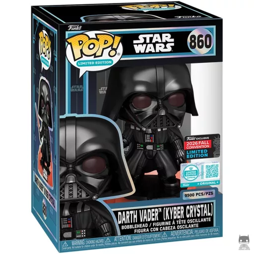 Figura Funko Pop! Darth Vader (Cristal kyber) (Star Wars)