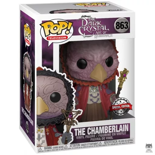 Figura Funko Pop! El Chambelán Skeksis (Cristal oscuro)