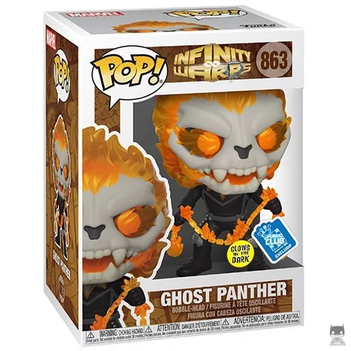 Figura Funko Pop! Ghost Panther (Infinity Warps)