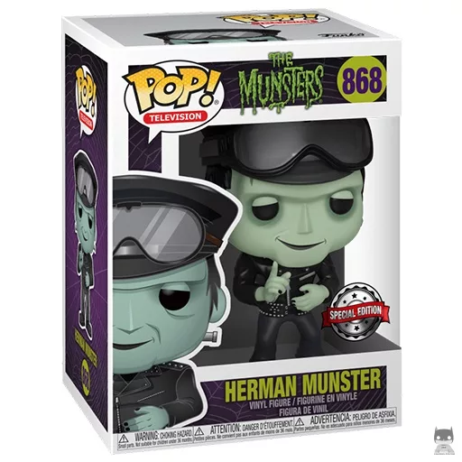 Figura Funko Pop! Herman Munster (La familia Monster)