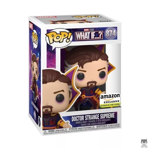 Figura Funko Pop! Doctor Strange Supremo (Brilla en la oscuridad) (¿Qué pasaría si...?)