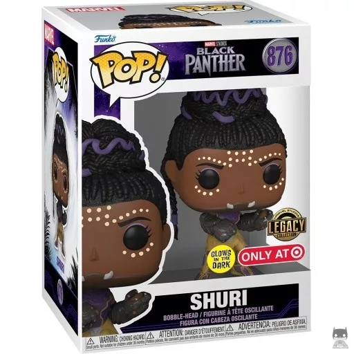 Figura Funko Pop! Shuri (Brilla en la oscuridad) (Black Panther)