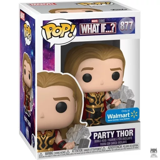 Figura Funko Pop! Thor de fiesta (¿Qué pasaría si...?)