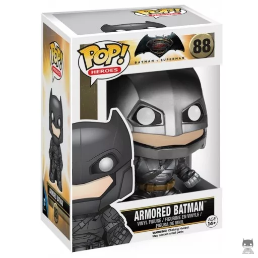 Figura Funko Pop! Batman con armadura (Batman v Superman: El amanecer de la justicia)