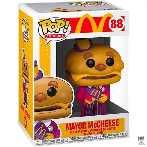 Figura Funko Pop! Mayor McCheese (McDonald's)