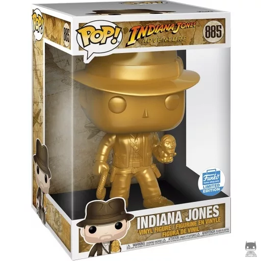 Figura Funko Pop! Indiana Jones (Dorado) (Supersized) (Indiana Jones)