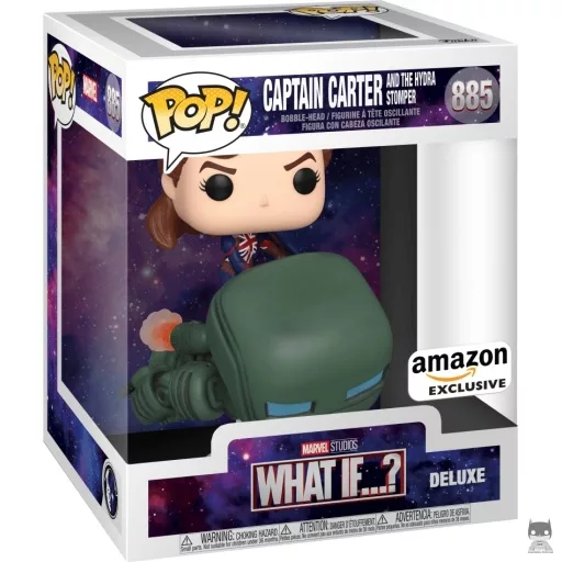 Figura Funko Pop! Capitana Carter y The Hydra Stomper (¿Qué pasaría si...?)