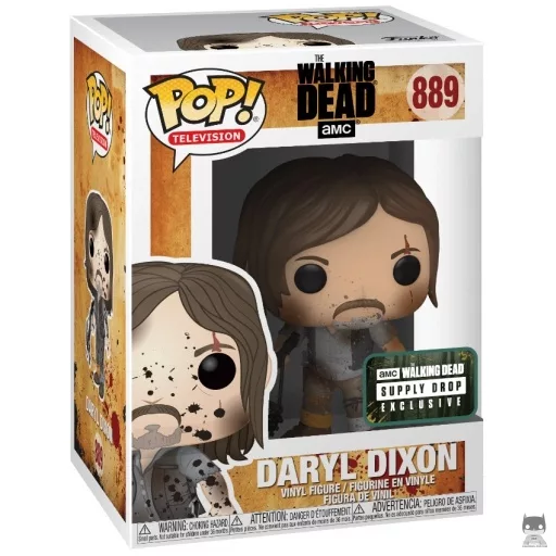 Figura Funko Pop! Daryl Dixon con barro (TWD Supply Drop)