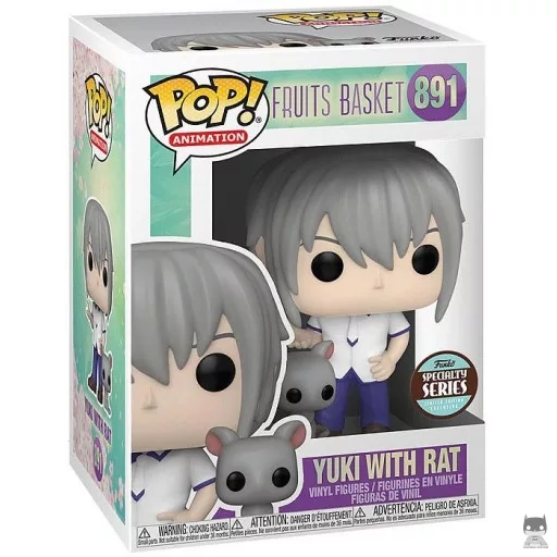 Figura Funko Pop! Yuki con rata (Yuki Soma)