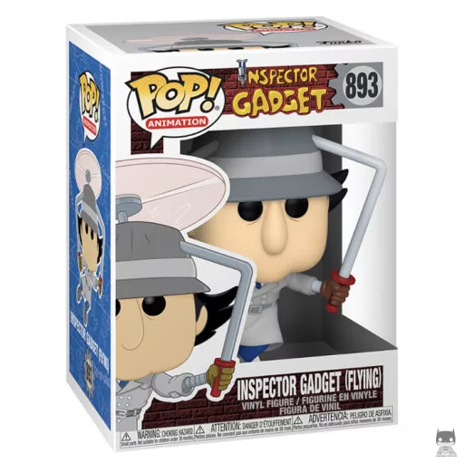 Figura Funko Pop! Inspector Gadget volando (Inspector Gadget)