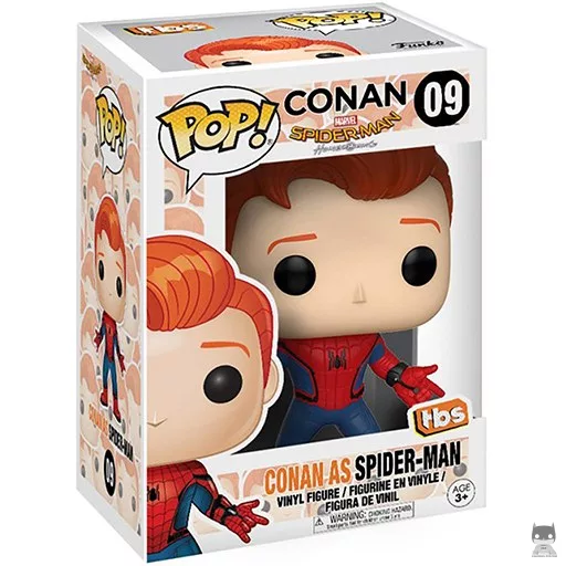 Figura Funko Pop! Conan O'Brien como Spider-Man (Conan O'Brien)