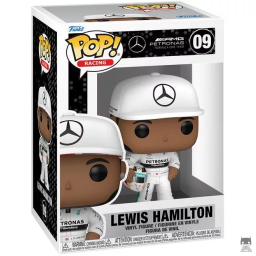 Figura Funko Pop! Lewis Hamilton con casco (Mercedes-AMG Petronas) (Fórmula 1)