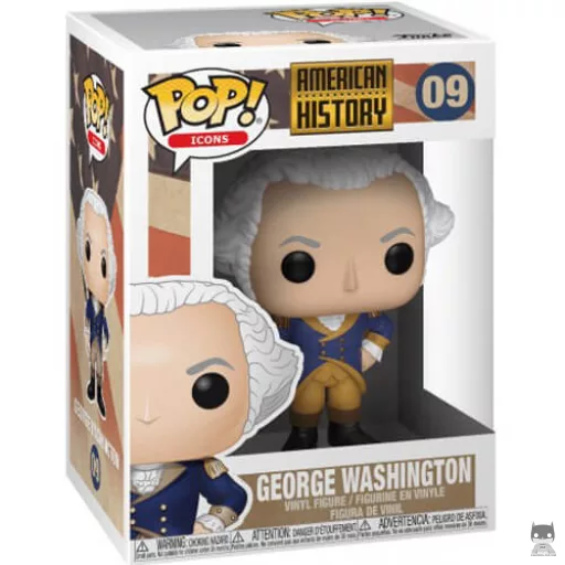 Figura Funko Pop! George Washington (Historia de Estados Unidos)