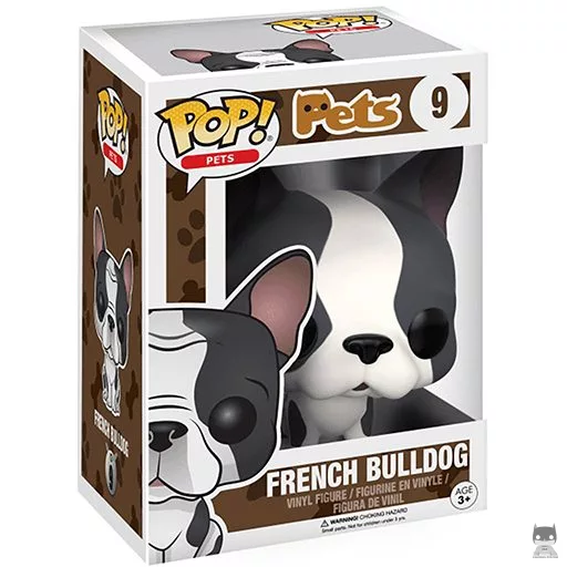 Figura Funko Pop! Bulldog francés (Blanco) (Mascotas)