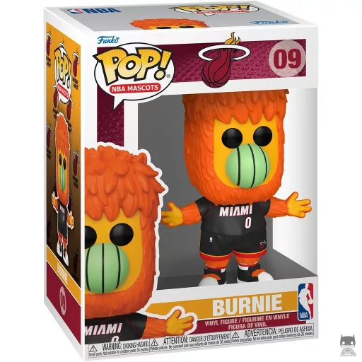 Figura Funko Pop! Burnie (Miami Heat) (Mascotas NBA)