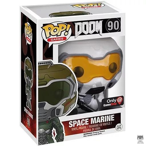 Figura Funko Pop! Space Marine (Blanco) (Doom)