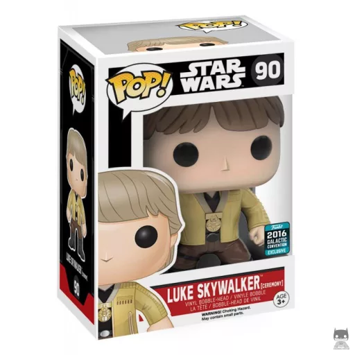 Figura Funko Pop! Luke Skywalker con atuendo de ceremonia (Luke Skywalker)