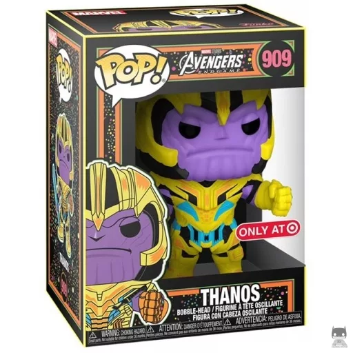 Figura Funko Pop! Thanos (Luz negra) (Vengadores: Endgame)
