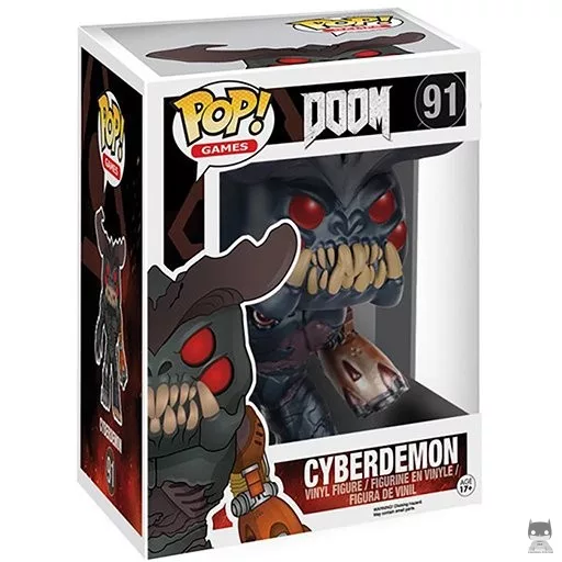 Figura Funko Pop! Ciberdemonio (Supersized) (Doom)