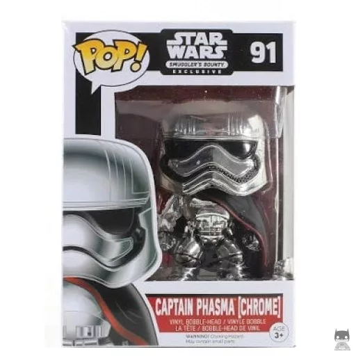 Figura Funko Pop! Capitana Phasma (Cromado) (Capitana Phasma)