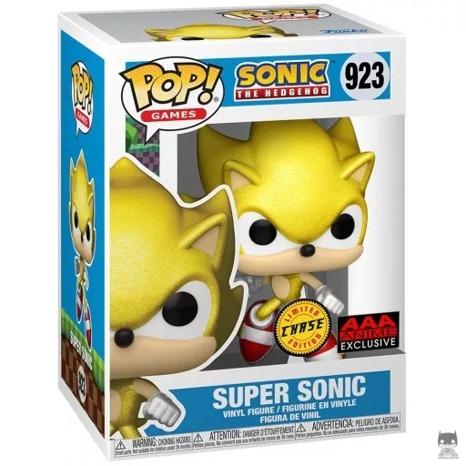 Figura Funko Pop! Super Sonic (Chase) (Super Sonic)