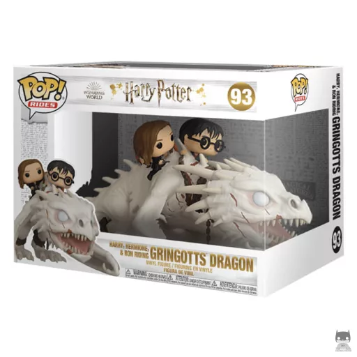 Figura Funko Pop! Harry, Ron & Hermione con dragón (Harry Potter)