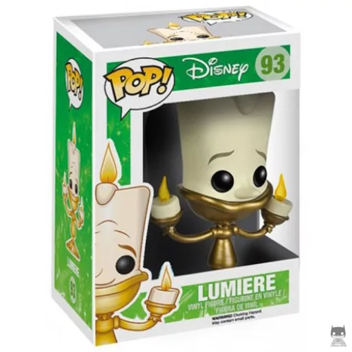 Figura Funko Pop! Lumière (La bella y la bestia)