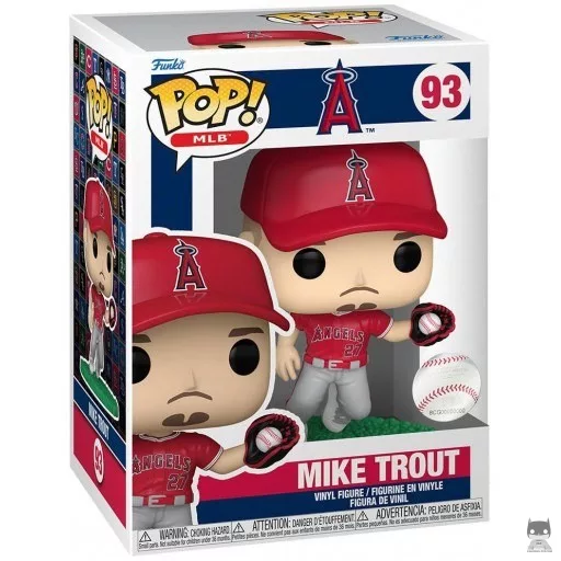 Figura Funko Pop! Mike Trout (Atrapando) (Mike Trout)