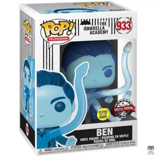 Figura Funko Pop! Ben (Brilla en la oscuridad) (Ben Hargreeves)