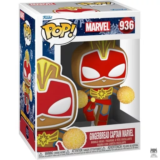 Figura Funko Pop! Capitana Marvel de jengibre (Capitana Marvel (Carol Danvers))