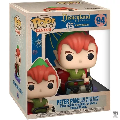 Figura Funko Pop! Peter Pan en la atracción Peter Pan's Flight (65.º aniversario de Disneyland Resort)