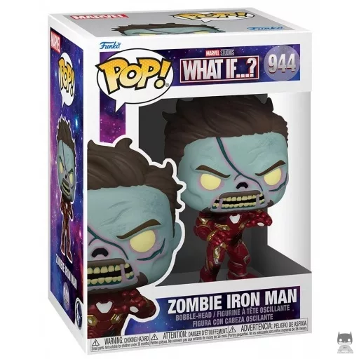 Figura Funko Pop! Iron Man zombi (¿Qué pasaría si...?)