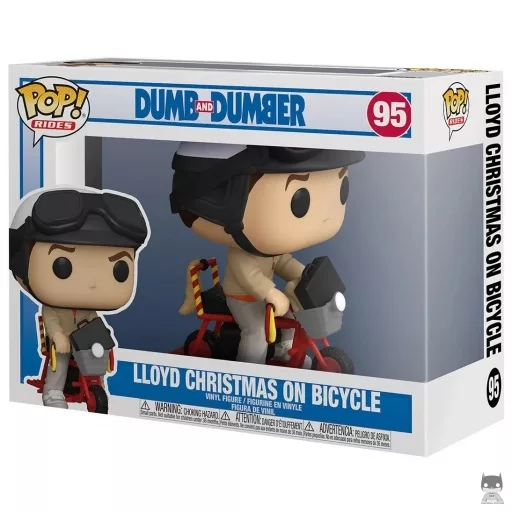 Figura Funko Pop! Lloyd Christmas en bicicleta (Lloyd Christmas)