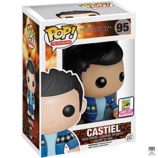Figura Funko Pop! Castiel con jersey (Sobrenatural)