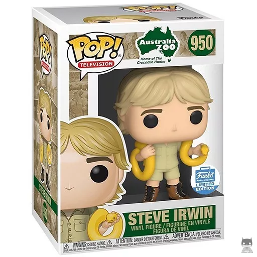 Figura Funko Pop! Steve Irwin con serpiente (Steve Irwin)