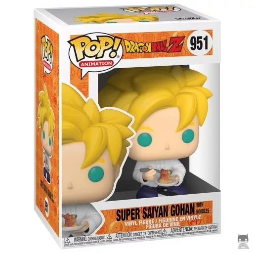 Figura Funko Pop! Gohan Super Saiyan comiendo fideos (Gohan)