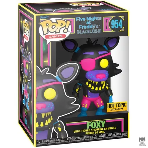 Figura Funko Pop! Foxy (Luz negra) (Foxy)