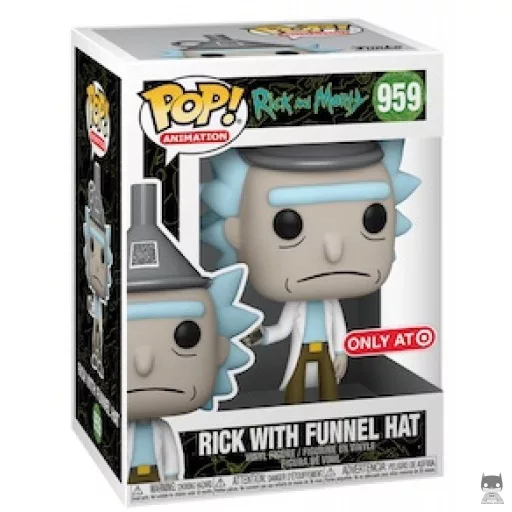Figura Funko Pop! Rick con sombrero de embudo (Rick y Morty)
