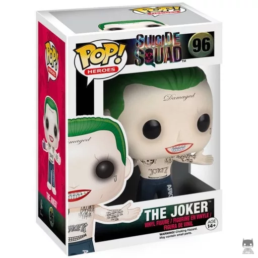 Figura Funko Pop! Joker sin camiseta (Escuadrón Suicida)