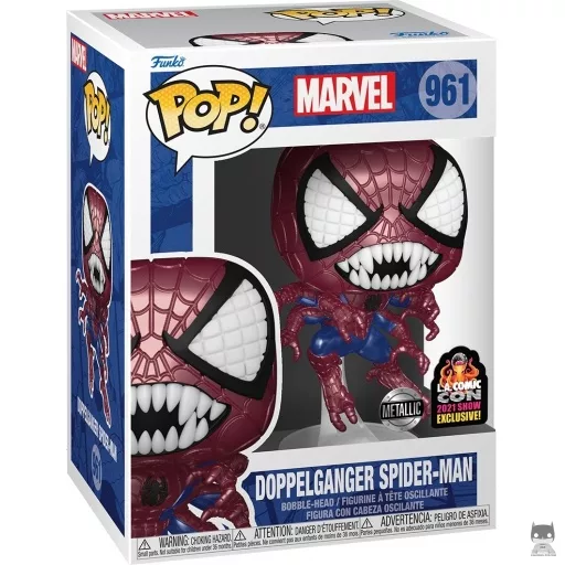 Figura Funko Pop! Spider-Man Doppelganger (Metalizado) (Spider-Man (Peter Parker))