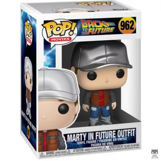 Figura Funko Pop! Marty con atuendo del futuro (Marty McFly)